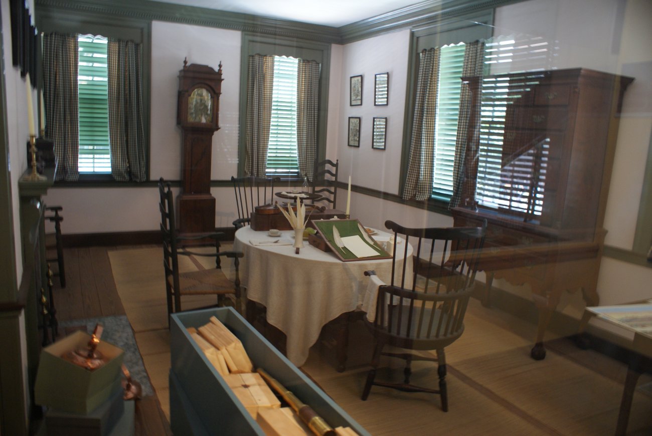 Declaration House interior